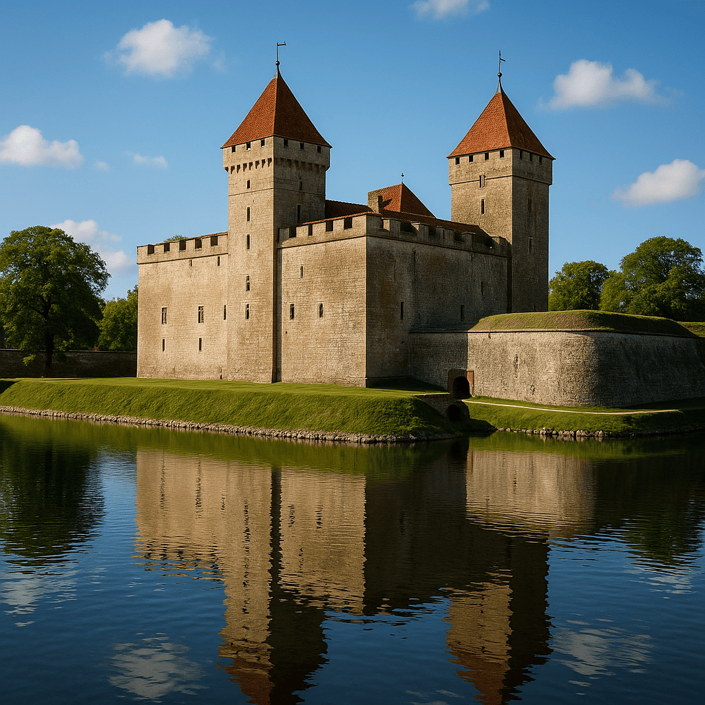 Tallinn Old Town panoramic view